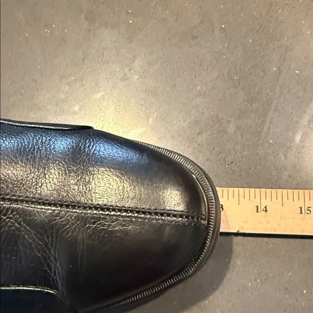 Belvedere Coronado Black Leather Oxfords Lace Up Dress Shoes Men’s 12D